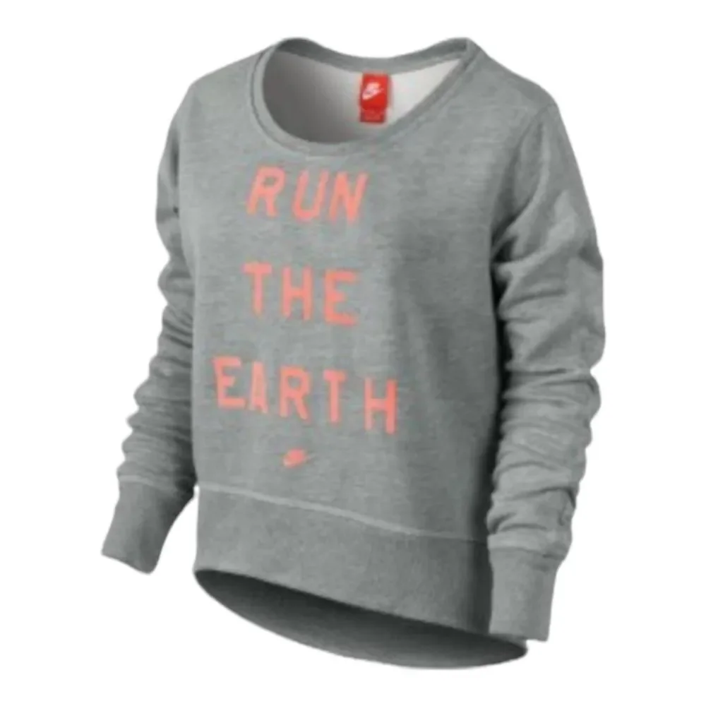 NIKE Run the Earth Gray Sweatshirt XL